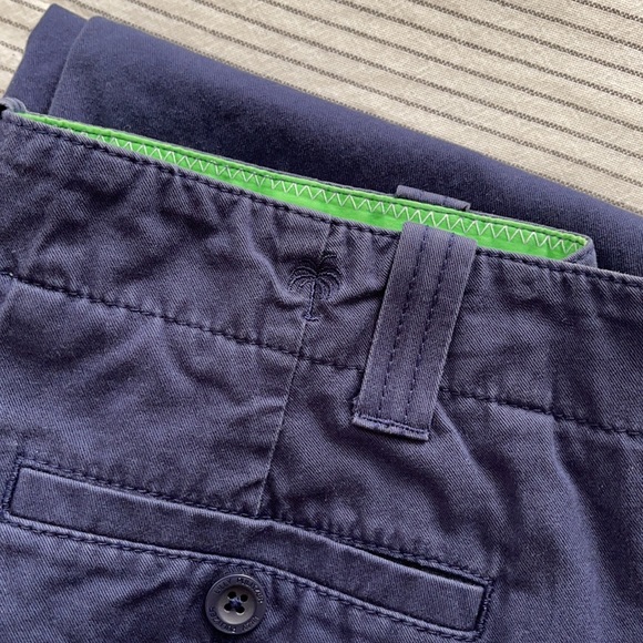 Lily Pulitzer Blue Cropped Pants 6 - Picture 10 of 11